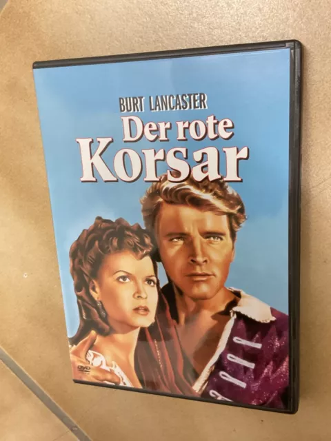 Der rote Korsar mit Burt Lancaster von 1952 | DVD von 2006 | **NEUWERTIG**