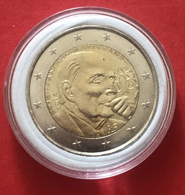 pièce 2 euros commémorative 🇫🇷 France 2016 - François Mitterand