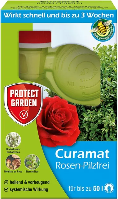 PROTECT GARDEN Curamat Rosen-Pilzfrei (ehem. Bayer Garten Baymat), Mittel gegen