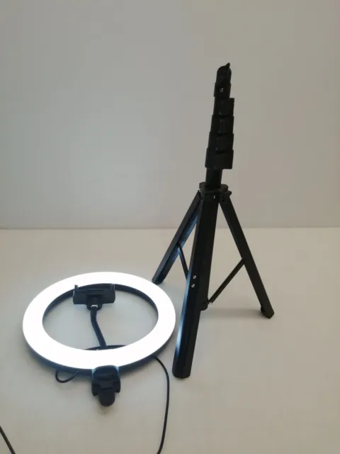 Luz de anillo LED Tupwoon TUPR01 con trípode