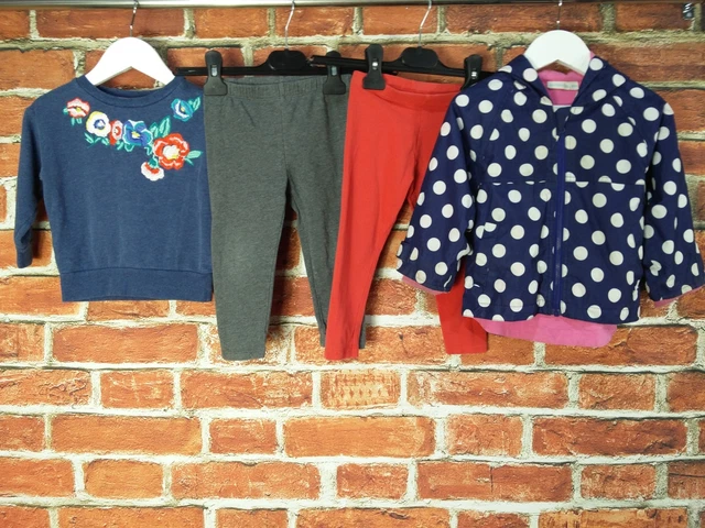 Baby Girl Bundle Aged 18-24 Month J Lewis Gap Etc Rain Jacket Jumper Leggin 92Cm