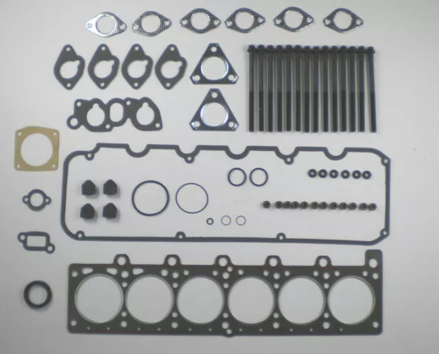 HEAD GASKET SET & BOLTS BMW 320 320i 323i 520i 6 Cyl M20 75-82 VRS E12 E21 E28