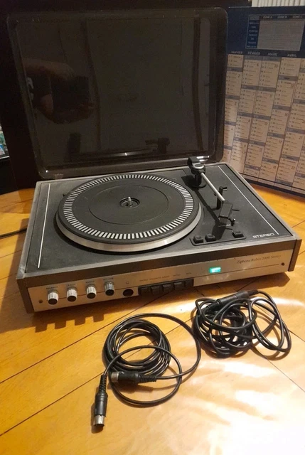 TrioTrack TurnTable Tourne-disque VINTAGE& Works *  Suitcase 33 45 78 Rpm 336190986502