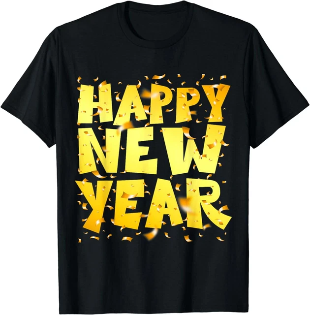 NEW YEARS EVE Party Supplies 2024 Happy New Year confetti TShirt 12.