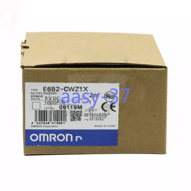 Omron E6B2-CWZ1X 1000P/R Rotary Encoder New One year warranty E6B2CWZ1X