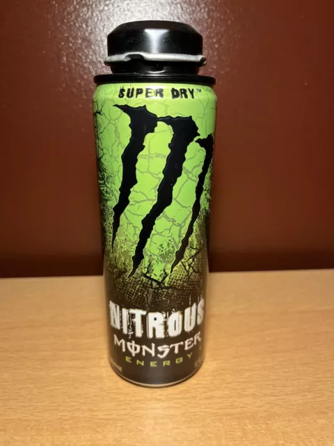 Monster Energy Super Dry Extra Strength - Twist Top Empty Can - 2010