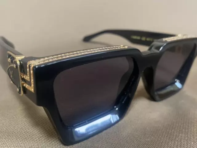 AUTHENTIC LOUIS VUITTON Millionaire 1.1 Sunglasses Eastern Black