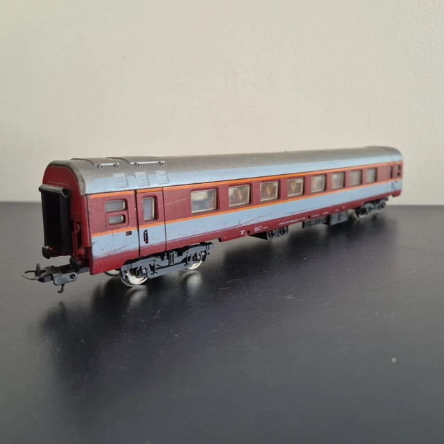 ZA679 Lima Train voiture Ho 9112 Voyageurs 1 2501-2560 Chemins de Fers Suisses