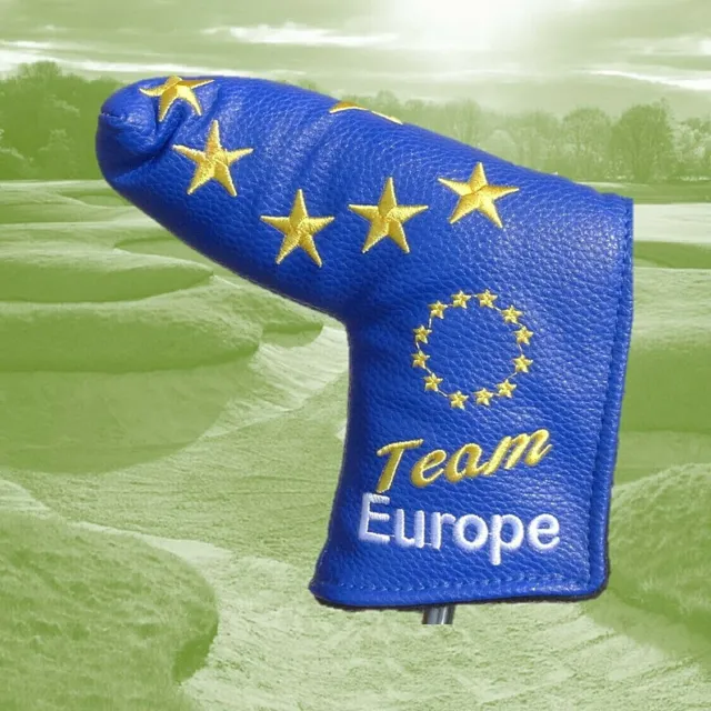 Team Europe Limited Edition Blue Blade Golf Putter Cover ideal for Ping Anser