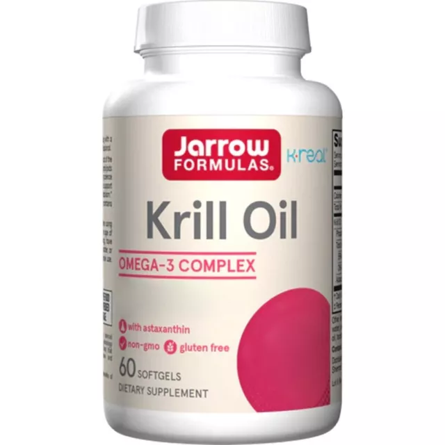 Jarrow Formulas, Krill Oil, 60 Weichkapseln - Blitzversand
