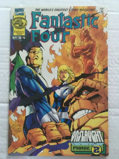 Fantastic Four 416 (1996) Marvel Comics Onslaught
