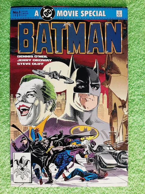 BATMAN ADAPTION OF FILM #1 VF Canadian Price Variant Jack Nicholson Joker RD5485