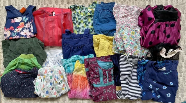 High Quality Big bundle 19 Items! Girls Mixed Clothes 3-4 Yrs Assorted Brands