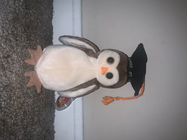 TY Beanie Baby “Wise” the Owl Class of 98’
