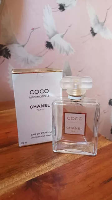 CHANEL COCO MADAMOISELLE EAU DE PARFUM Empty 100ml Bottle & Box Classic Free P&P