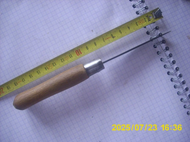 Vieux Couteau Pliant Pradel Manche Bois Effet Cerf - Ancien Modèle