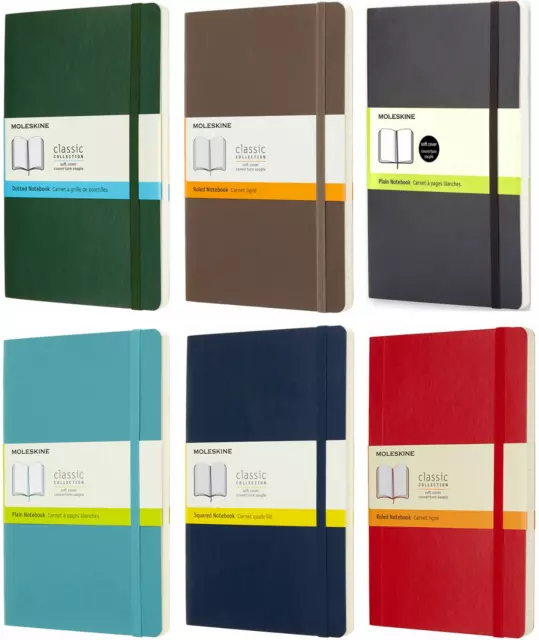 Moleskine Classic Collection große A5 (21 cm x 13 cm) Softcover Notizbuch