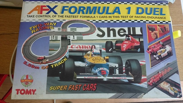 TOMY AURORA AFX F1 duel Racing Ref 8650 Figure 8 . Boxed