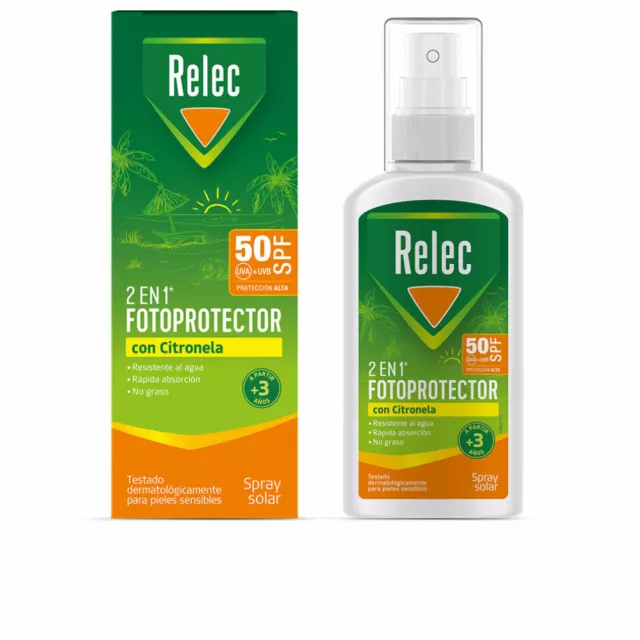 2-in-1 solar PHOTOPROTECTOR citronella spray SPF50 100ml