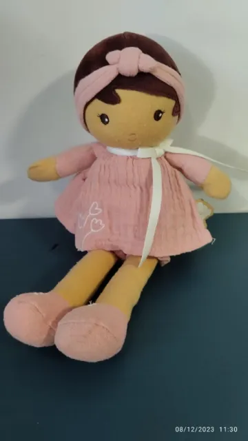 Poupée en tissu Ma première poupée Amandine (25cm)