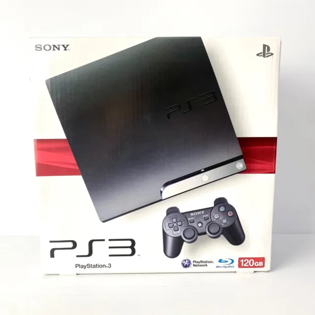 Brand New Factory Sealed Sony Playstation 3 PS3 Slim 120GB Console - BNIB