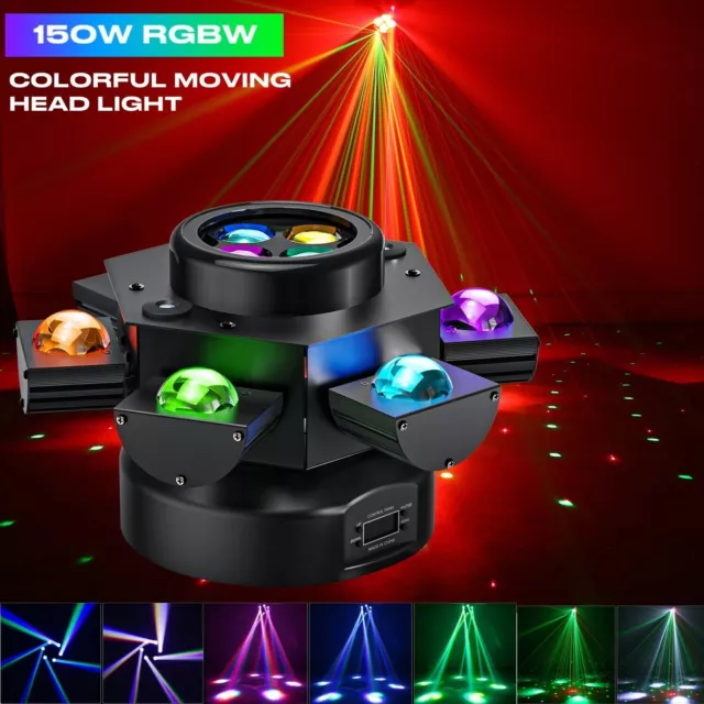 150w Laser Moving Head Bühnenlicht RGBW LED Spot Beam DMX DJ Disco Show Party