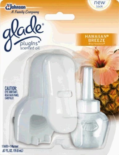 Glade 73099 Hawaiian Breeze Glade Plugins Scented Oil Starter Kit