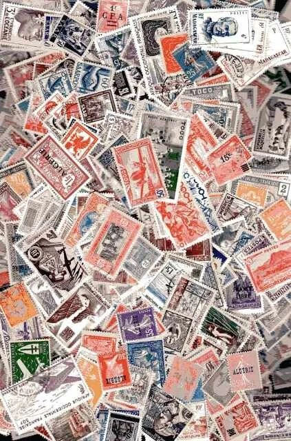 VOILIERS : pochette de 300 timbres (Oblitérés