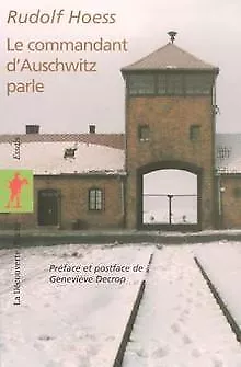 Le commandant d'Auschwitz parle von Hoess, Rudolf | Buch | Zustand gut