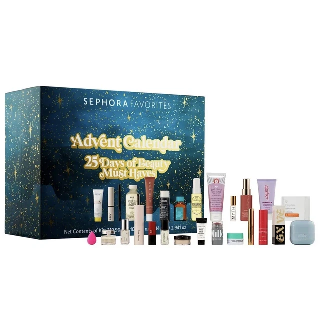 SEPHORA FAVORITES HOLIDAY Advent Calendar 25 days of Beauty Must Haves