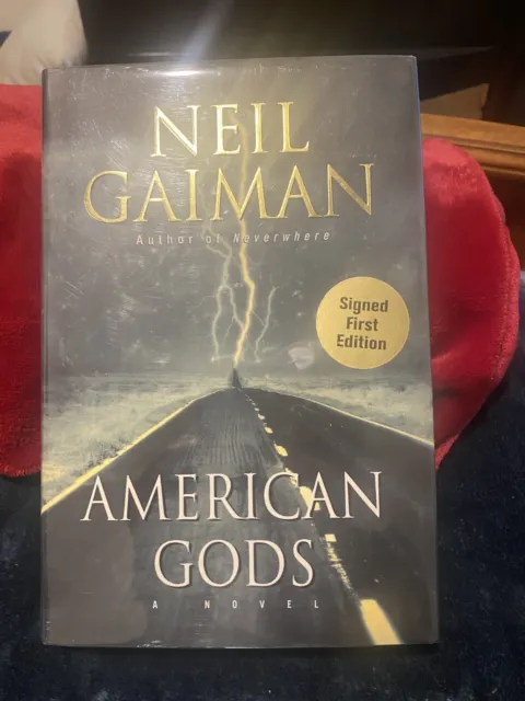 American Gods - Neil Gaiman SIGNED 1ST ED HC