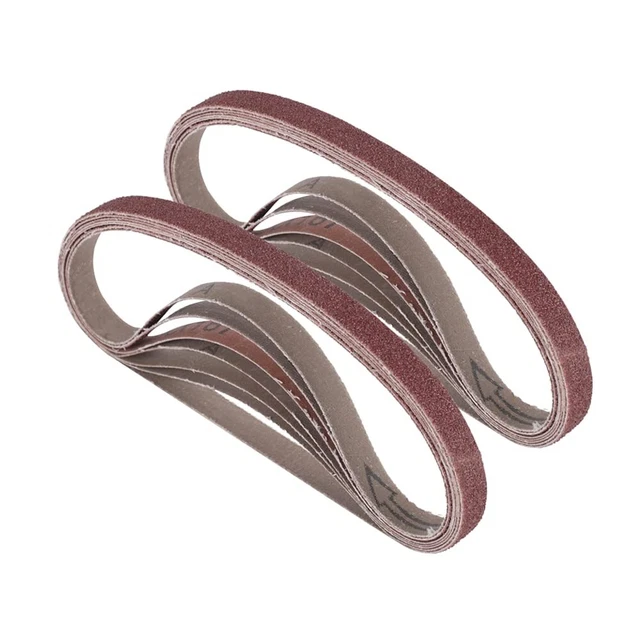 1/2 inch x 18 inch Sanding Belts 320/400/600/800/1000 Fine Grits Belt Sander