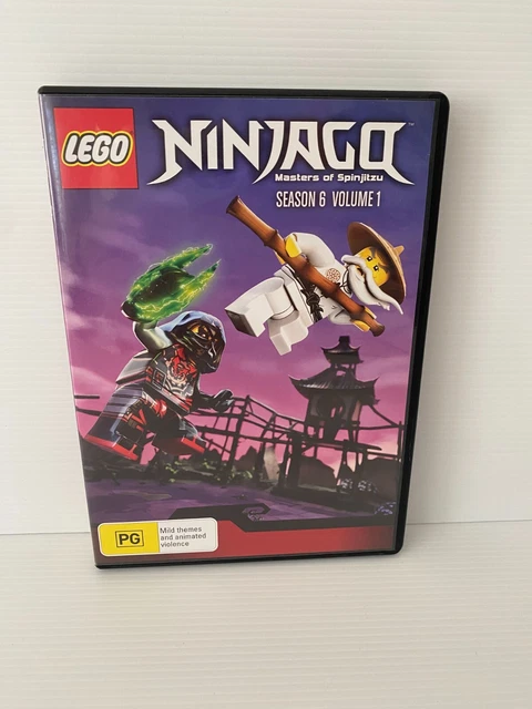 Lego Ninjago Masters of Spinjitzu - Season 6 Volume 1 DVD ( R4,2 PAL)