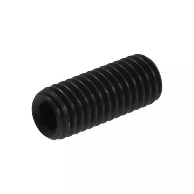 Plain Black Uncoated M5 (5mm) Metric Coarse Socket Set Screw Grub Allen