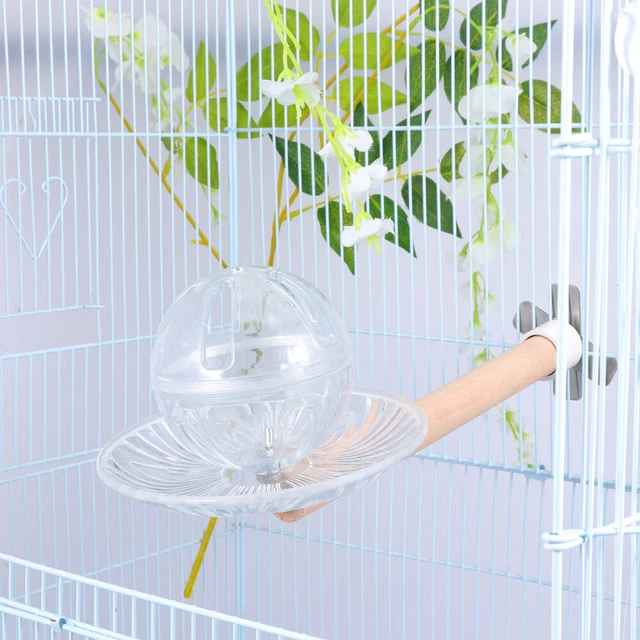 Bird Feeding Container Foraging Toys Parrot Puzzle Feeder Birds