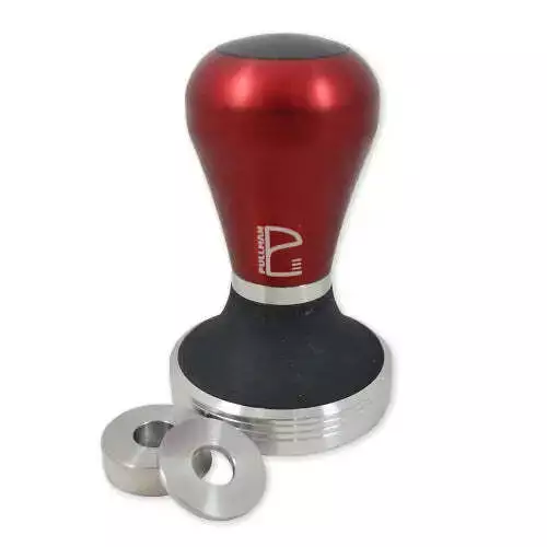 Pullman coffee Tamper Barista - Burgundy Red Flat 58mm