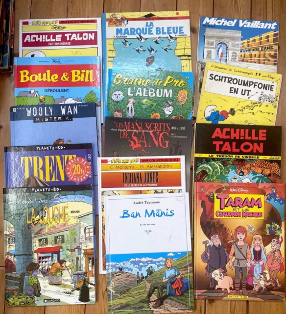 Lot 23 BD - Achille Talon - Boule & Bill - Spirou etc...