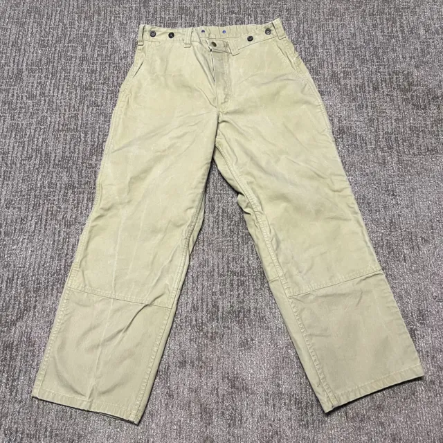 Filson Dry Finish Double Tin Cloth Pants Mens 36 X 30 Style 77 Made in USA