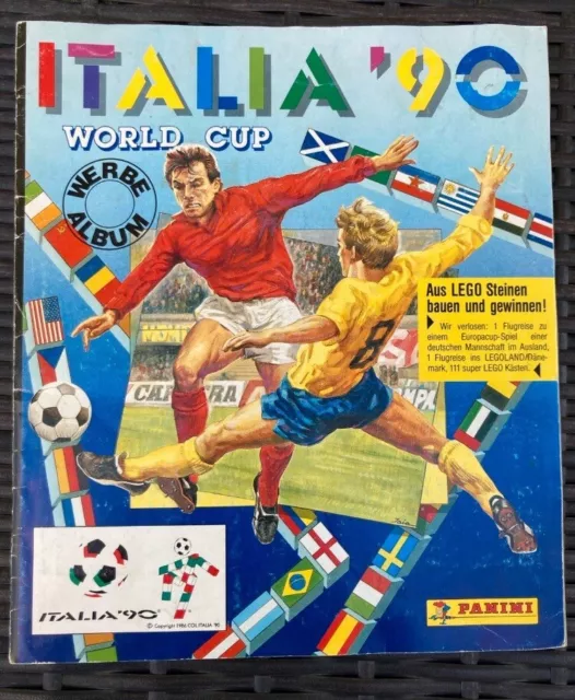 Panini Album komplett WM 90 Italia 90 World Cup