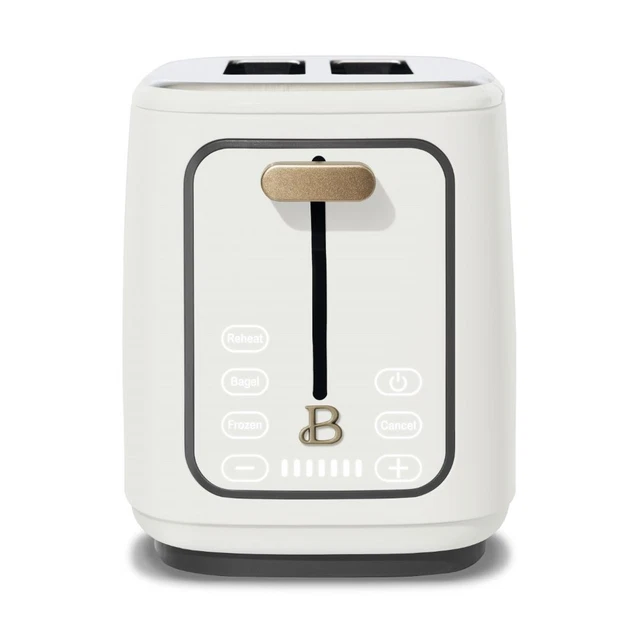 2 Slice Touchscreen Toaster,  7 Settings and a Browning Control, Slide Out Tray