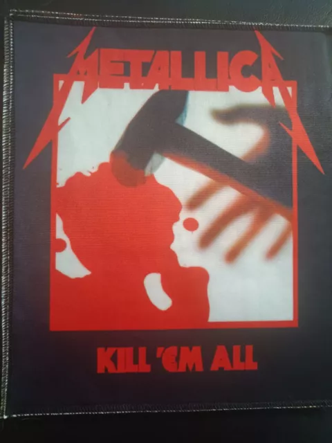 METALLICA - AND JUSTICE FOR ALL - IRON or SEW ON PATCH