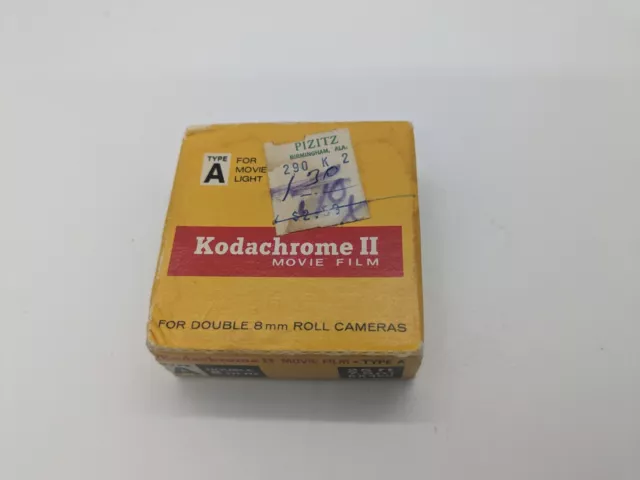 Kodachrome II Color Movie Film Daylight 8mm 25' Exp Jun 74 Sealed
