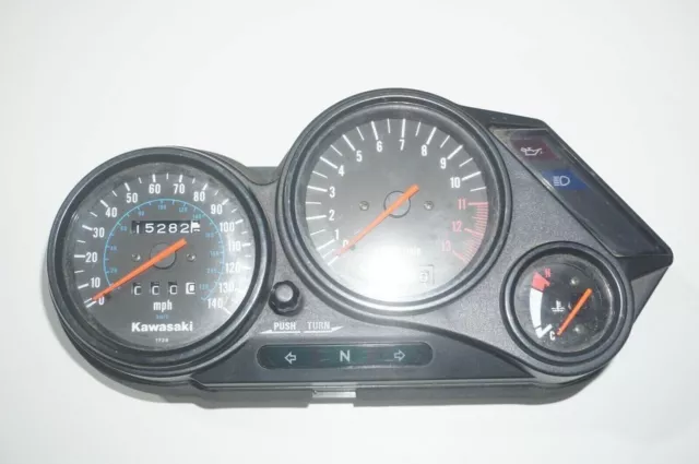 Kawasaki Zzr 600 Zx600D Speedo Tachometer Speedometer Gauge Cluster 15K