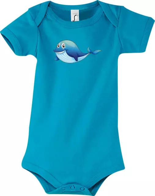 Baby Body mit tollen Motiven Delfin