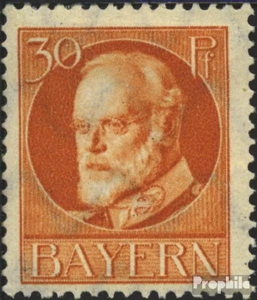 Bayern 99II A mit Falz 1916 König Ludwig III