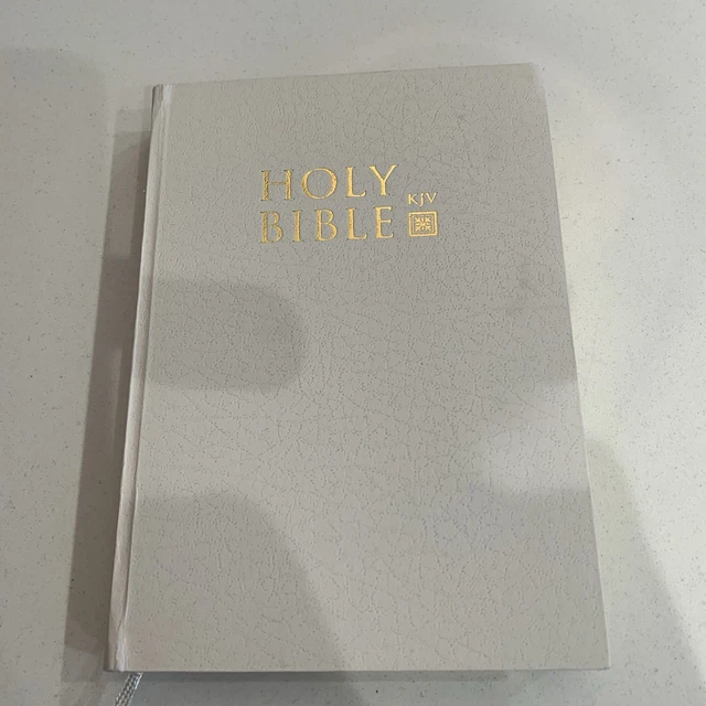 HOLY BIBLE KJV Old And New Testaments King James Version White £8.93 ...