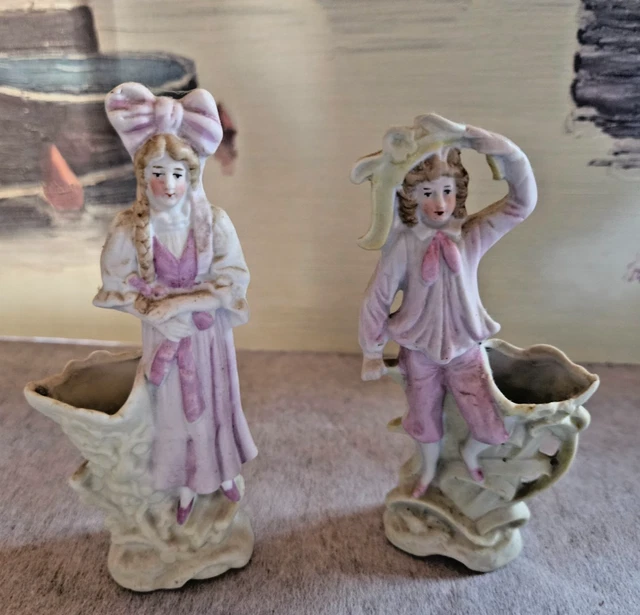 COUPLE DE POUPÉES anciennes Hollande EUR 25,00 - PicClick FR