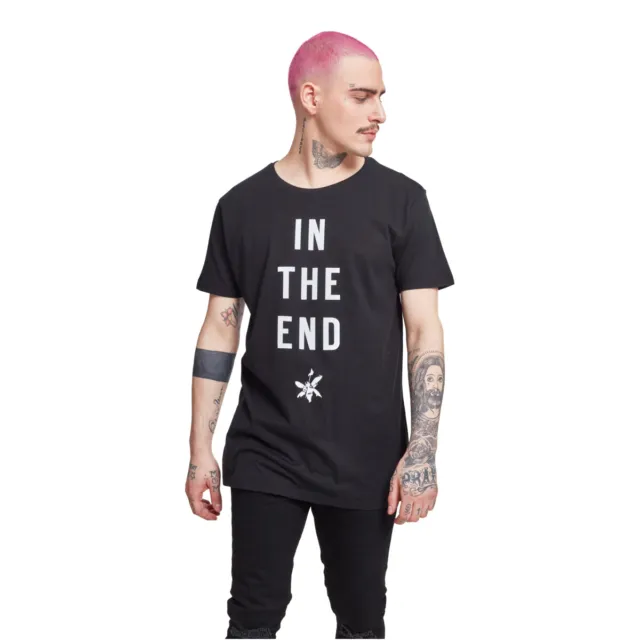 Merchcode Linkin Park IN The Fine Té Top T Shirt Stampa Detto Musica Gonna Hit