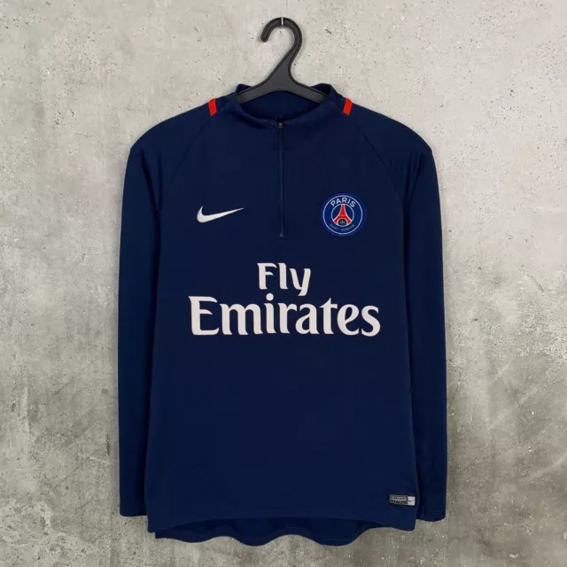 Paris Saint Germain Training Football Jacket Nike Psg Drill Track Top Size M