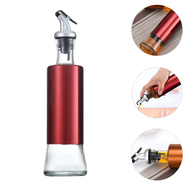 Dispenser Olio In Acciaio Inox 500ml - Beccuccio Antigoccia Per Cucina E BBQ - Foto 9